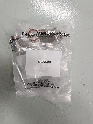 Fairview Microwave SC6520 SC Female Bulkhead Connector Lot of 5 NEW!