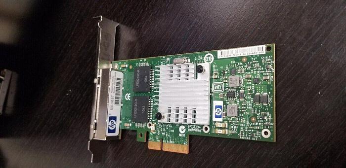Used HP NC365T Quad Port Server Adapter
