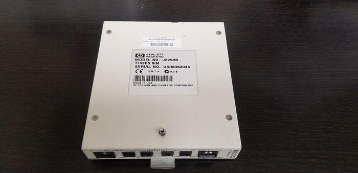 Used HP/Agilent J2298B T1/ISDN SIM Module