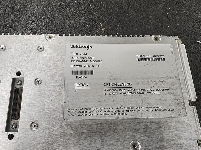 Used Tektronix TLA7M4 136 Channel Logic Analyzer Module Unit #2