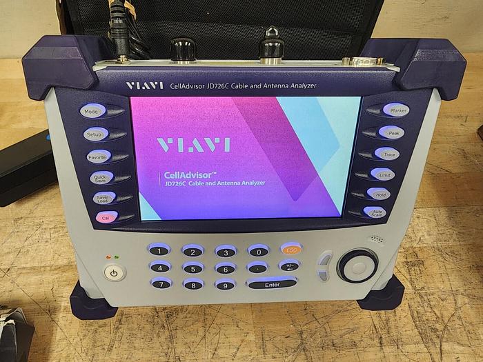 Used VIAVI JD726C Celladvisor Cable & Antenna Analyzer 5MHz-6GHz GOOD!! Unit #2
