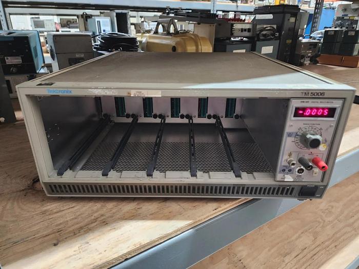 Used Tektronix TM5006 Mainframe Unit G Please READ!