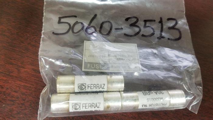 HP 5060-3513 208VAC 30A Fuse Kit NEW!