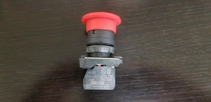 Used Telemecanique ZBE-102 Emergency Stop Switch
