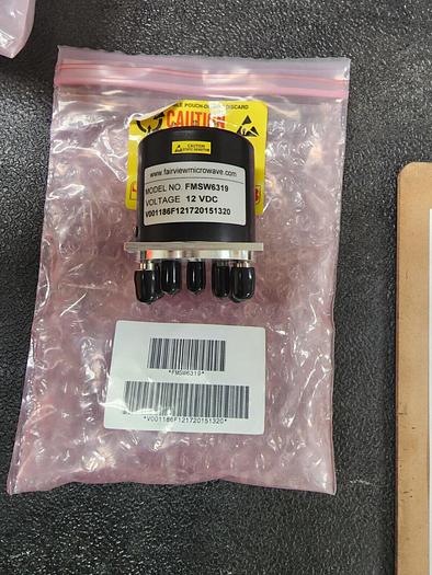 Fairview Microwave FMSW6319 40GHz 2.92mm 4 Position RF Switch NEW!!