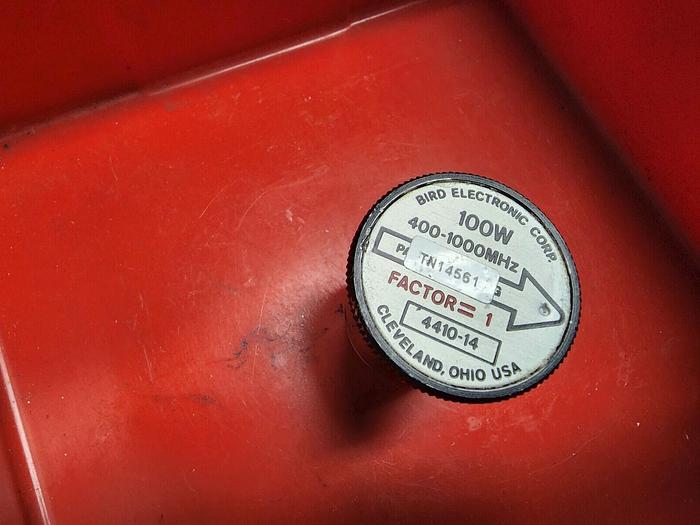Used BIRD 4410-14 100W 400-1000MHz Wattmeter Element