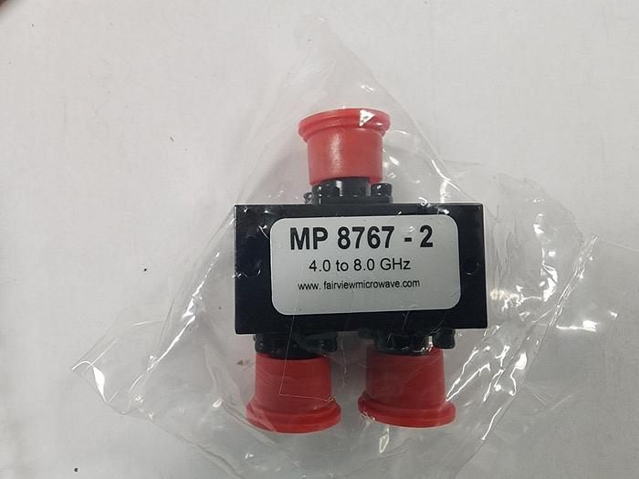 Fairview Microwave MP8767-2 Power Divider 2-Way Type N 4-8GHz NEW!