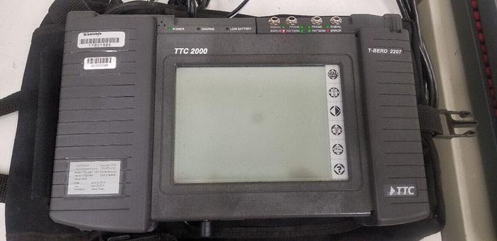 Used TTC Test Pad 2000 with T-Berd 2207 Module
