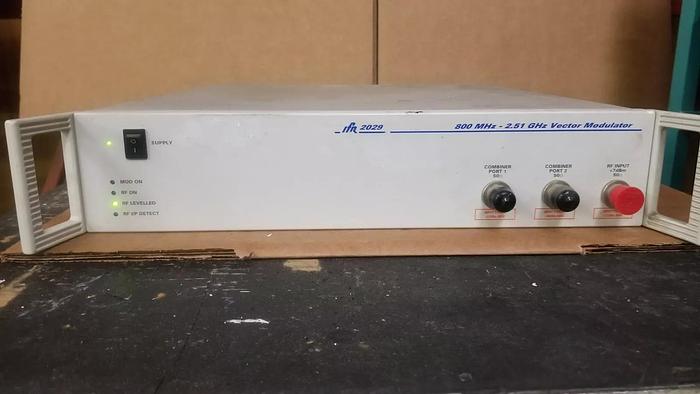 Used IFR 2029 800MHz-2.51GHz Vector Modulator #1