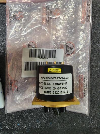 Fairview Microwave FMSW6147 SP6T 0-40.0GHz 2.92mm RF Switch NEW!!