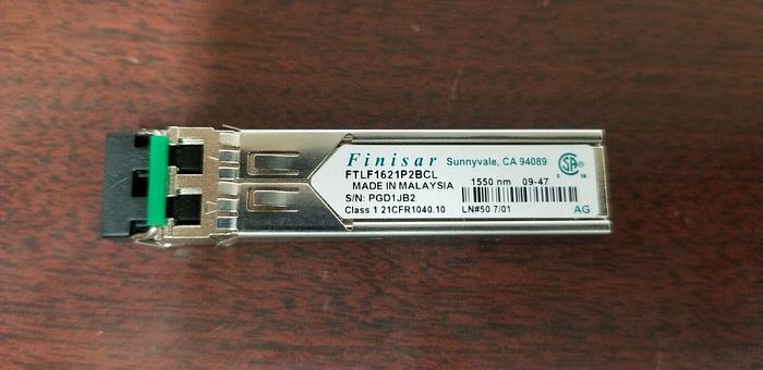 Used Finisar FTLF1621P2BCL 1550nm SFP Module