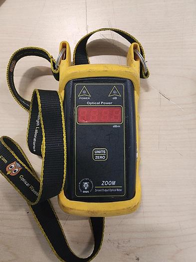 Used OWL ZOUFX+ ZOOM Zeroed Output Optical Meter Unit #1