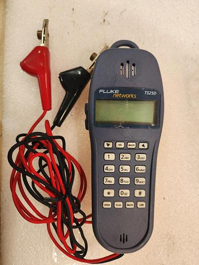 Used FLUKE TS25D Telephone Test Set Unit #13