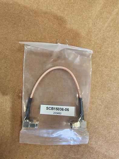 Fairview Microwave SCB15036-06 RA SMA Male-RA SMA Male Cable 6 inches NEW!