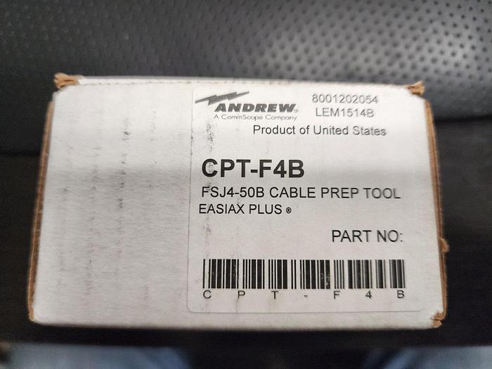 ANDREW/Commscope CPT-F4B Cable Prep Tool NEW!!