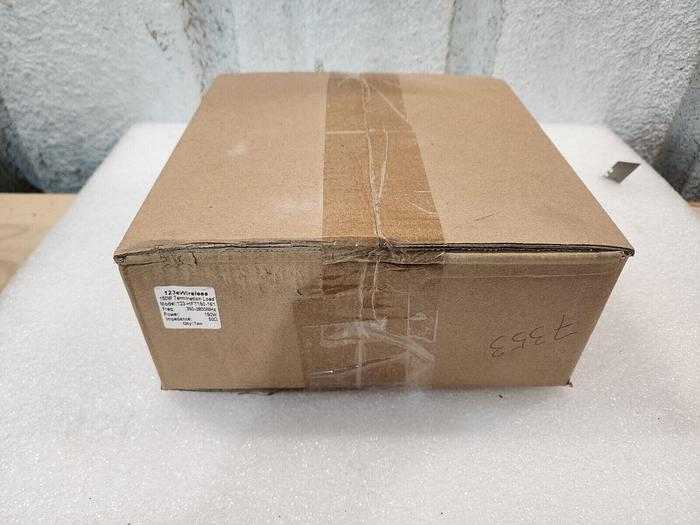 123eWireless 123-HFT150-161  150W 50 Ohm PIM LOAD 350-3800MHz 4.3-10 NEW!