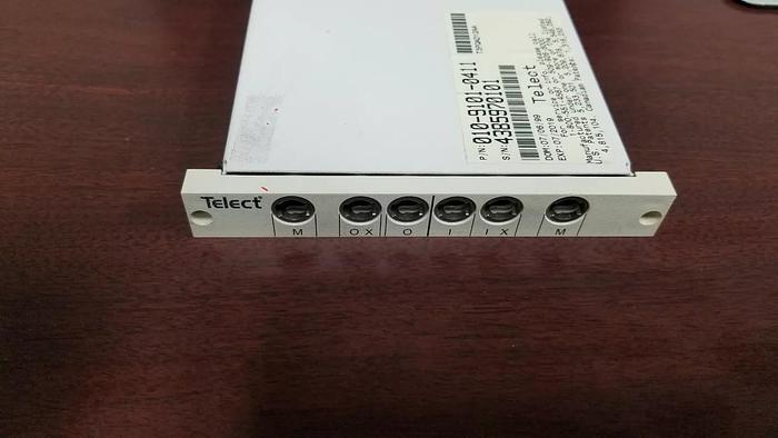Used TELECT 010-9101-0411 6 Position Module