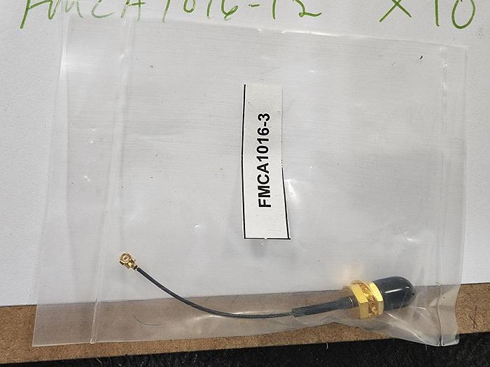 Fairview Microwave FMCA1016-3 RP SMA-UMCX 2.5 Plug .81mm Coax Cable NEW!