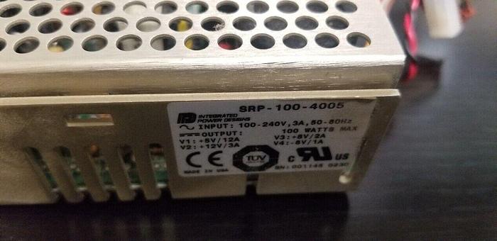 Used Integrated Power Designs SRP-100-4005 Power Supply