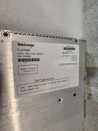 Used Tektronix TLA7AB4 136 Channel Logic Analyzer Module Unit 7