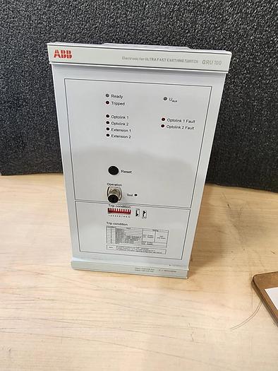 Used ABB QRU100 Electronic For Ultrafast Earthing Switch