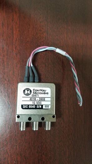 Used Dow-Key Microwave 401R-3908 Microwave Switch