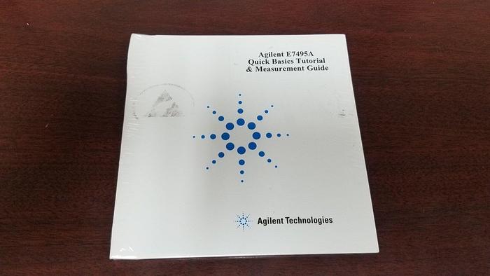 Agilent E7495A Quick Basics Tutorial & Measurement Guide NEW!