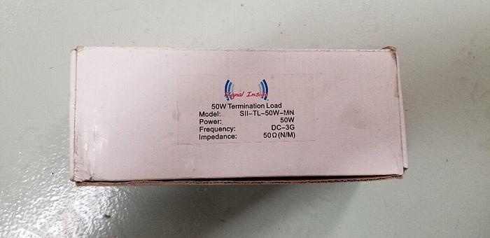 Signal Inside SII-TL-50W-MN 50W Termination Load NEW!