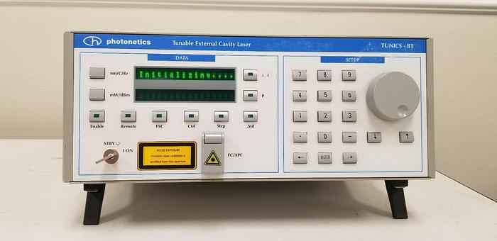 Used Photonetics 3648HE1560 Tunable External Cavity Laser Options P6,L