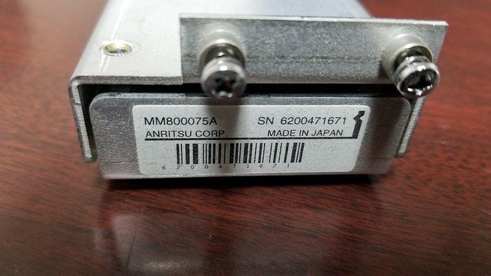 Used Anritsu MM800075A
