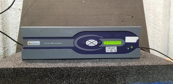 Used JDSU/Acterna DTS-200 MPEG Test System Unit #2