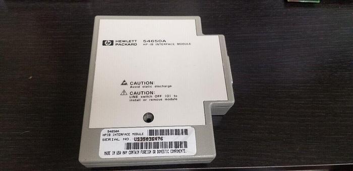 Used HP/Agilent 54650A GPIB Interface Module Unit #3