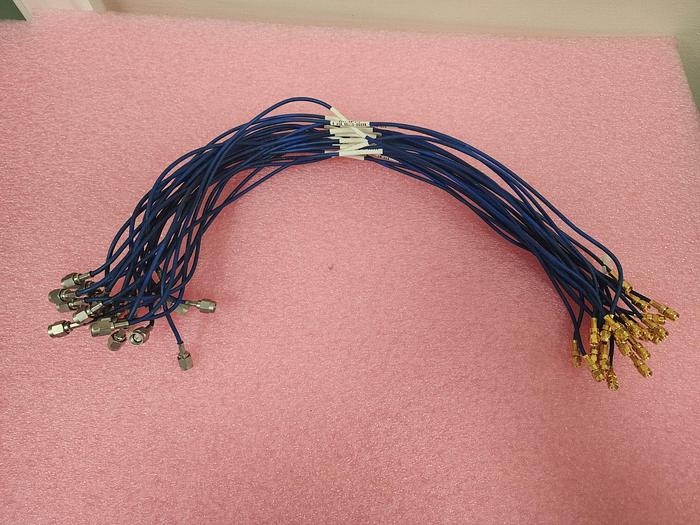 Used Huber-Suhner SMA-Male to SMC-Female Test Cables Lot of 24