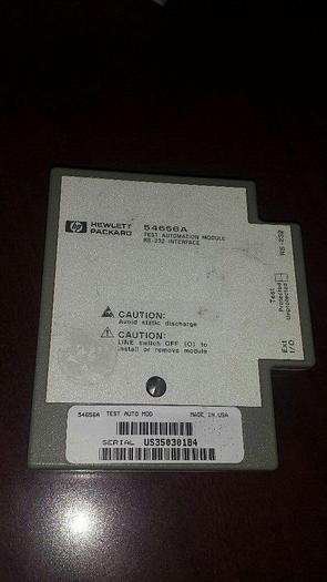 Used HP 54656A Test Automation Module RS-232 Interface