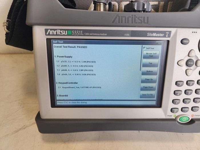 Used Anritsu S331L SiteMaster 4GHz Cable and Antenna Analyzer Unit #3