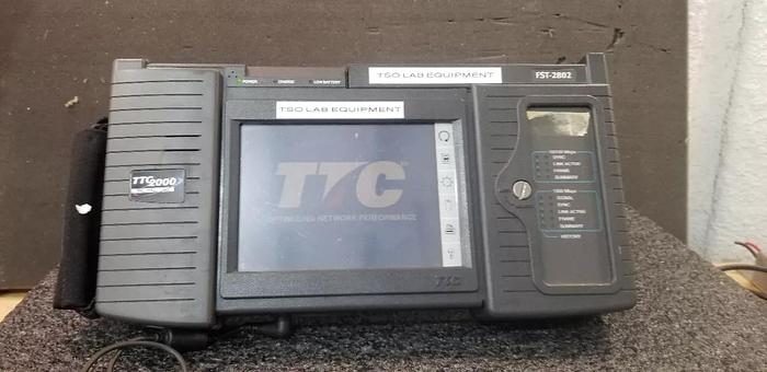 Used TTC/Acterna Test Pad 2000C with FST-2802 Module Unit A3