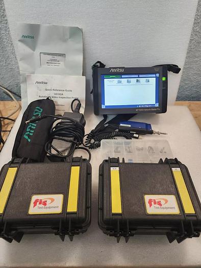 Used Anritsu MT1000A NetworkMaster PRO with MU100020A OTDR Nice!