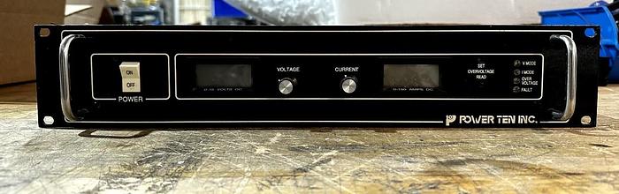 Used Power Ten P62B-15130 Programmable DC Power Supply *PARTS*