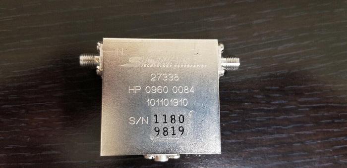 Used HP/Agilent 0960-0084 Microwave Isolator