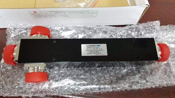 Andrew/Commscope S-3-CPUSE-H-D  3-Way High Power Splitter 698-2700MHz NEW!