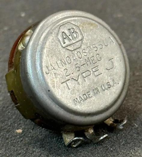 Allen Bradley JA1N040S255UA Type J Variable resistor/potentiomater GOOD
