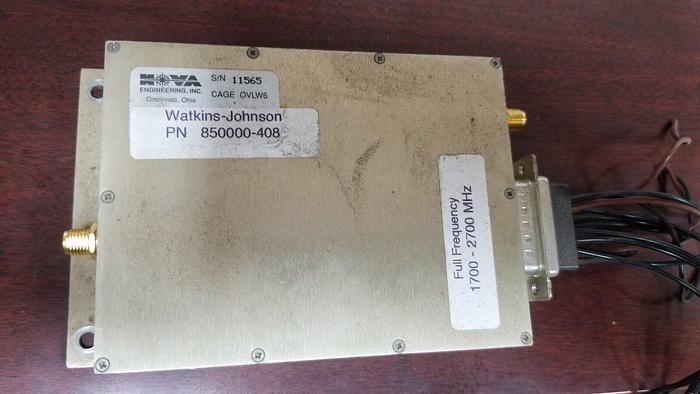 Used Watkins-Johnson 850000-408 Attenuator 1700-2700MHz