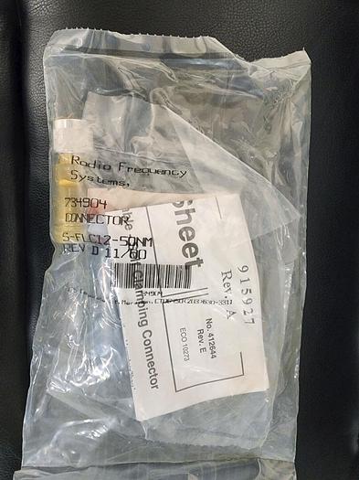 RFS 734904 S-FLC12-NM Cablewave Connector NEW!