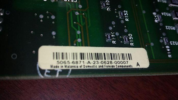 Used Agilent 5065-6870 Card