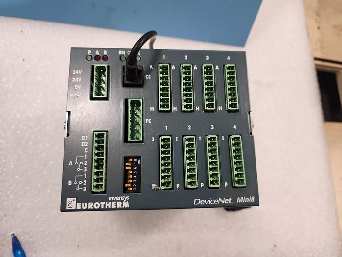 Used INVENSYS EUROTHERM DeviceNet Mini8 Controller