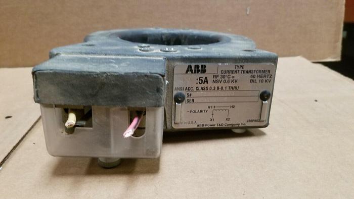 Used ABB 7524A75G03 400:5A Current Transformer