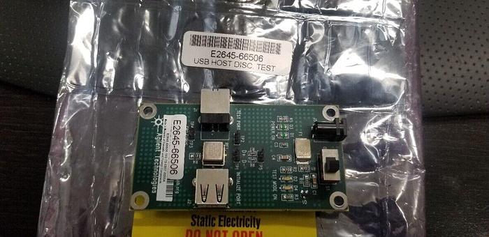 Used HP/Agilent E2645-66506 USB Test Board
