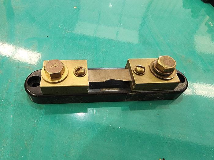 Used 50A 50mV Current Shunt Unknown Maker Unit #2