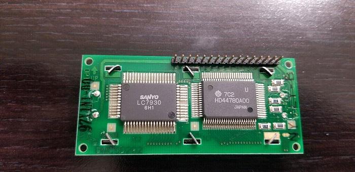 Used OPTREX DMC50292 LCD Display