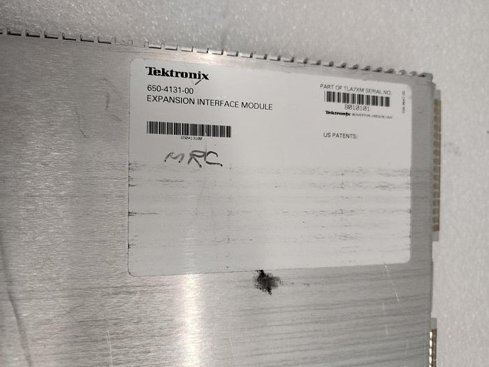 Used Tektronix TLA7XM 650-4131-00 Expansion Interface Logic Analyzer Module